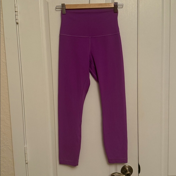 Lululemon Athletica Align Vibrant Purple Leggings - Picture 3 of 9